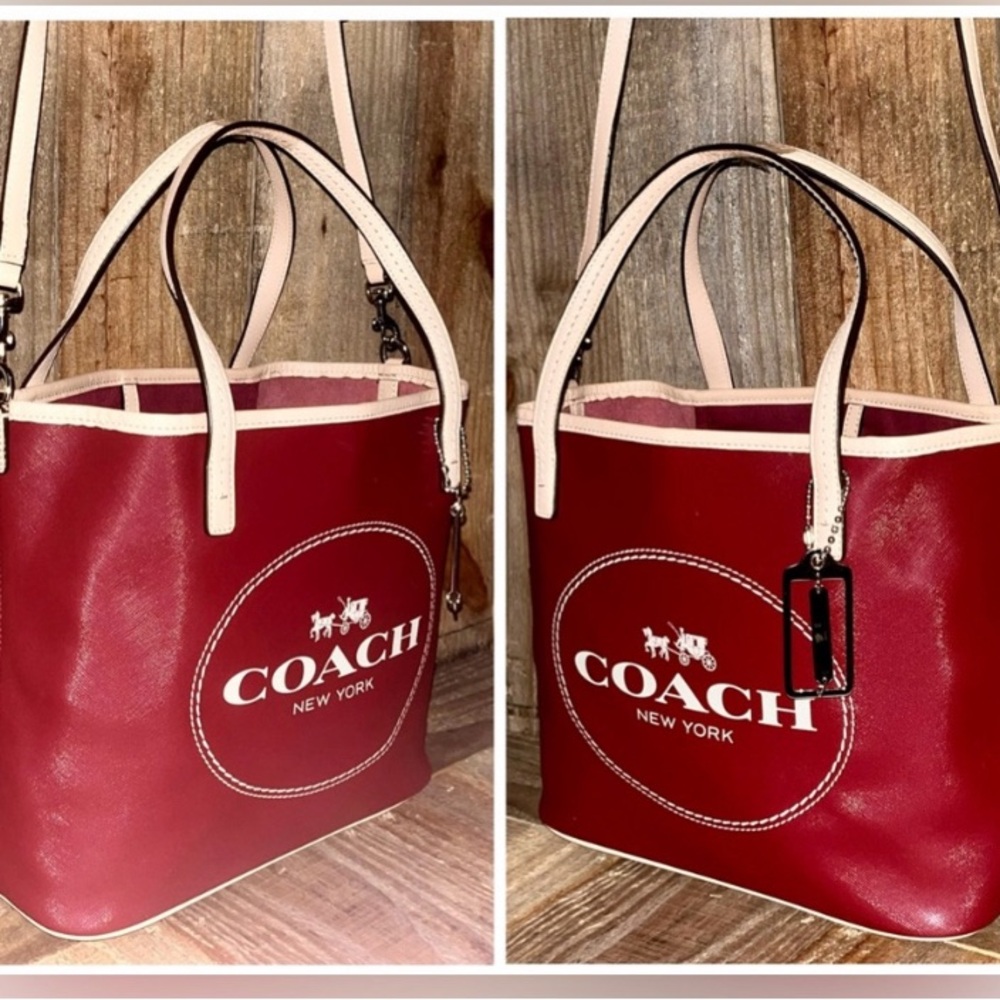 Coach Metro Horse & Carriage Tote Bag with Dust Bag